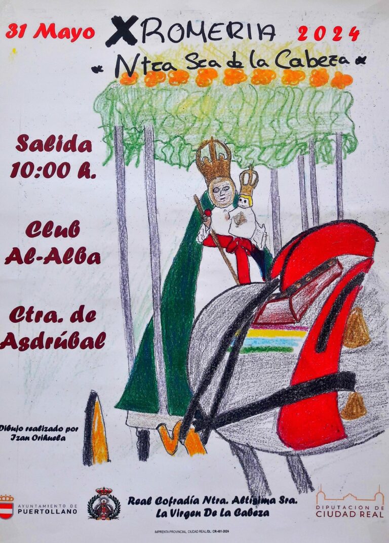 Puertollano: La Real Cofradía de la Virgen de la Cabeza celebrará el 31 de mayo la décima romería en la Dehesa Boyal