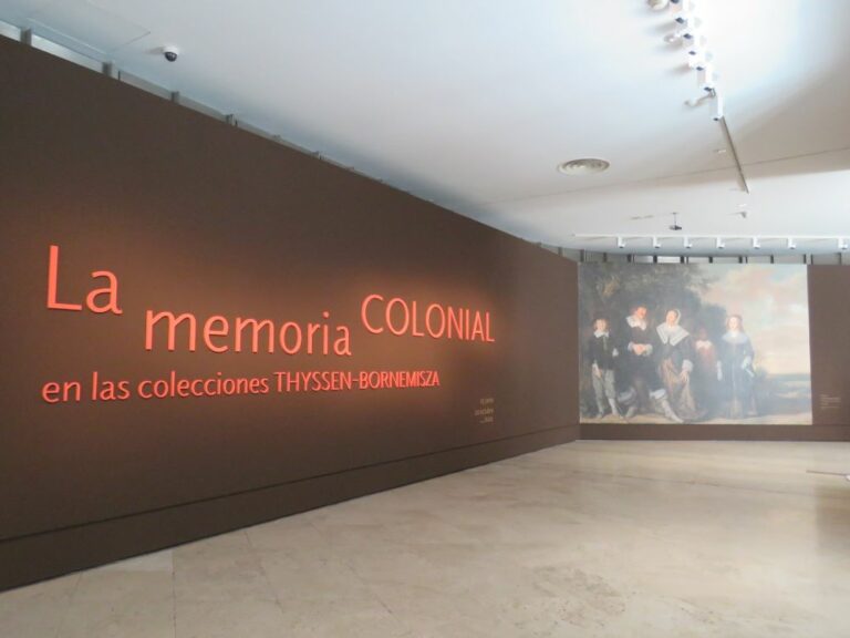 En el Museo Nacional Thyssen-Bornemisza: Exposición La memoria colonial en las colecciones Thyssen-Bornemisza