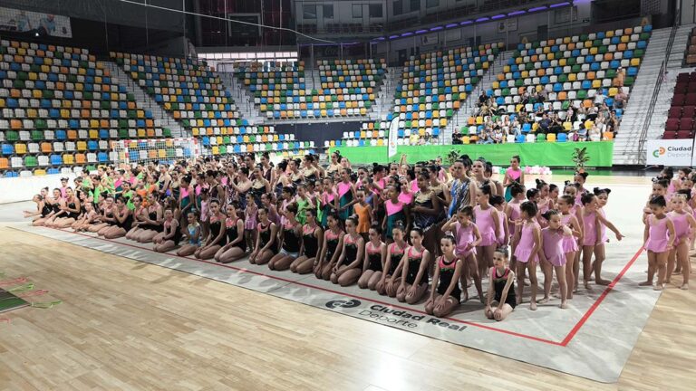 La Escuela Municipal de Gimnasia Rítmica de Ciudad Real celebra la clausura del curso