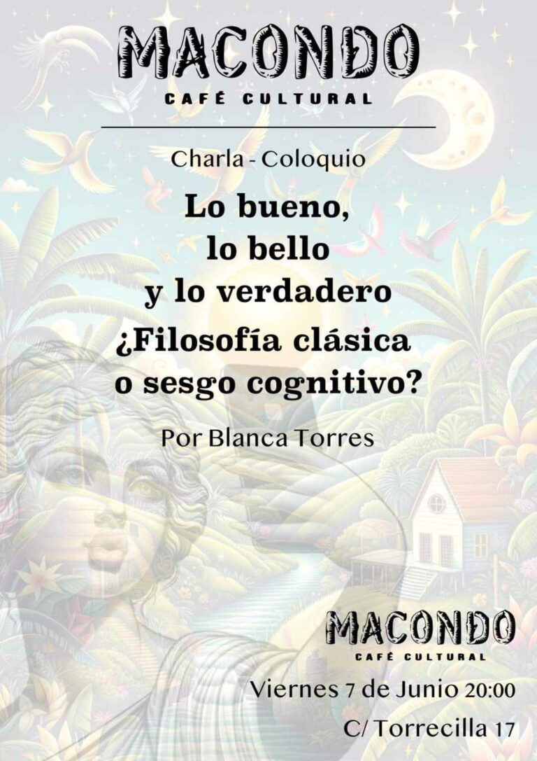 La psicóloga Blanca Torres Cazallas dará una charla este viernes en el  Café Cultural Macondo de Puertollano