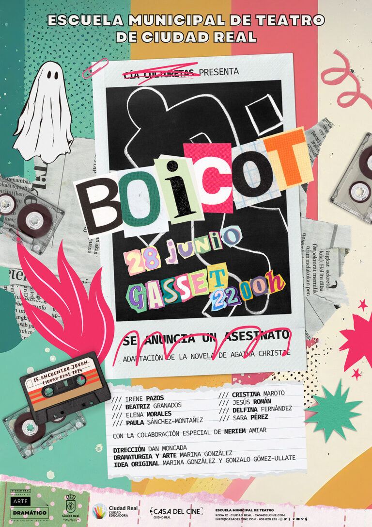Ciudad Real: Los alumnos de la Escuela Municipal de Teatro presentarán este viernes la obra original «Boicot»