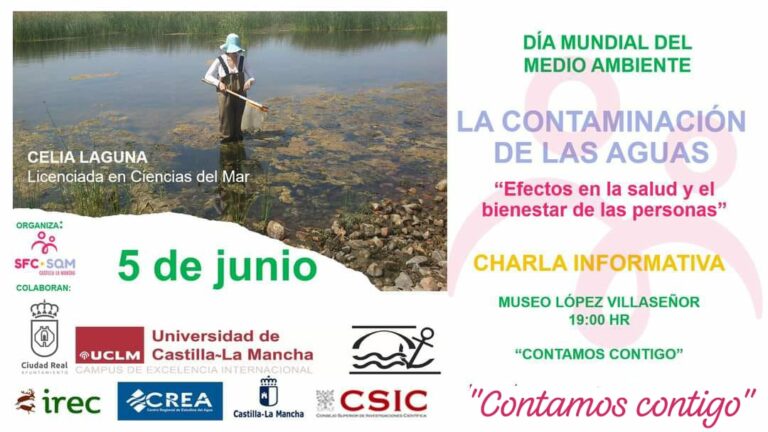 Celebración del Día Mundial del Medio Ambiente: Charla informativa sobre Salud y Medio Ambiente organizada en Ciudad Real por la asociación SFC-SQM CLM.