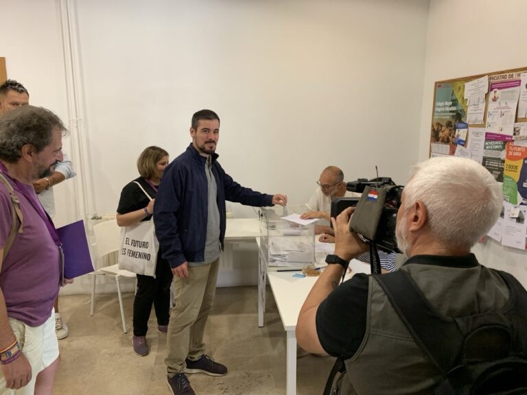 Gascón (Podemos) anima a votar «desde los principios éticos» para una mejor Europa, un mejor país y una mejor C-LM