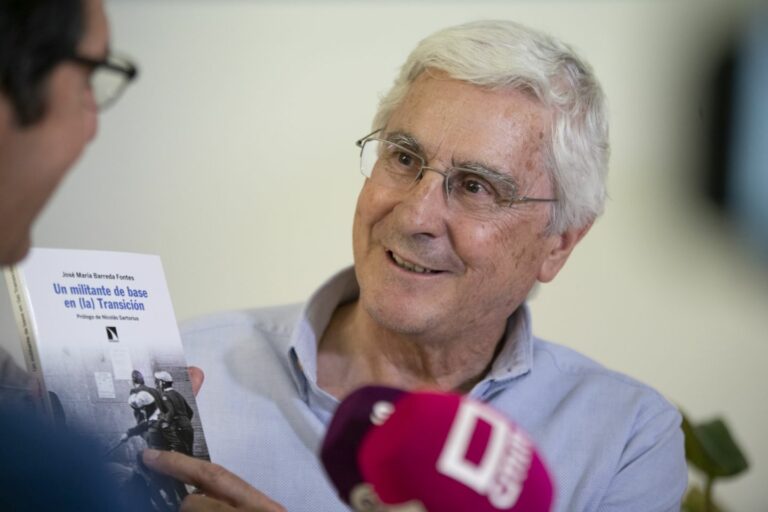 Barreda defiende en su libro la responsabilidad colectiva en Transición: «Propició acuerdos, evitó enfrentamientos»