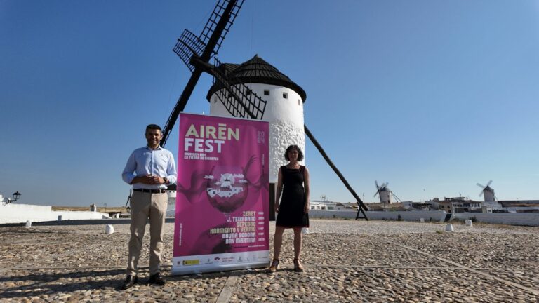 Todo listo para comenzar una nueva edición del AirénFest en Campo de Criptana