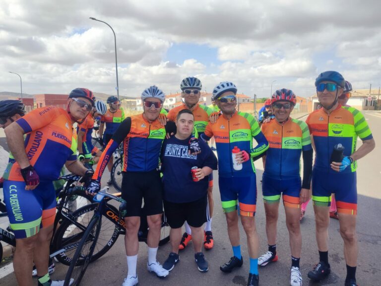 El Club Ciclista Puertollano celebró su 40 aniversario con una marcha por el Geoparque Volcanes del Campo de Calatrava