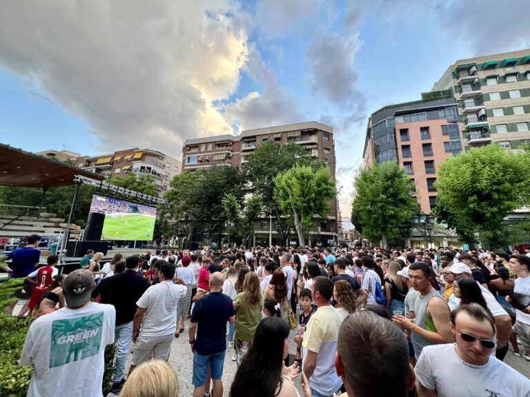 Conjura madridista en el Paseo de Puertollano