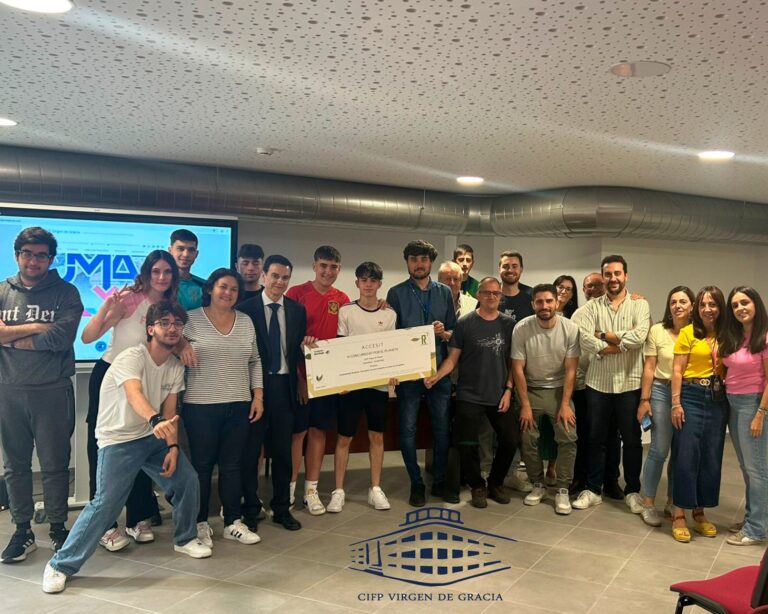 Puertollano: El CIFP Virgen de Gracia obtiene el segundo premio nacional por la Fundación Ibercaja en la III Edición del concurso “R7 por el Planeta”