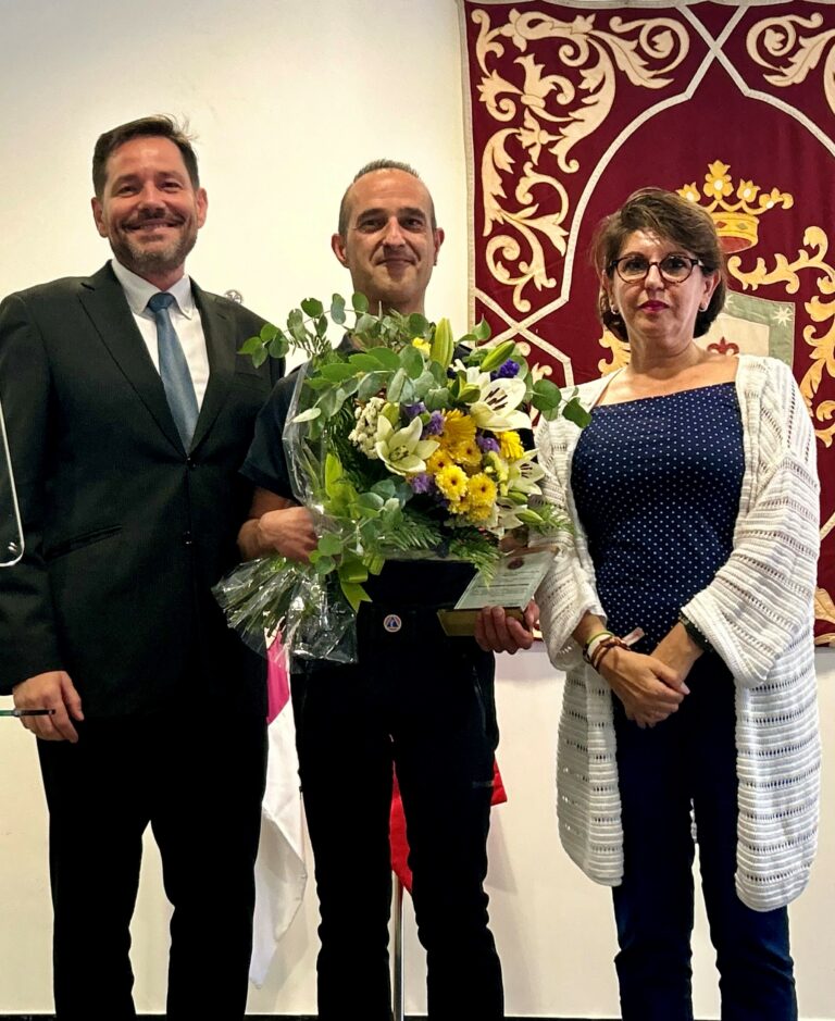 El subdelegado del Gobierno asiste al nombramiento del nuevo jefe de la Agrupación de Protección Civil de Miguelturra
