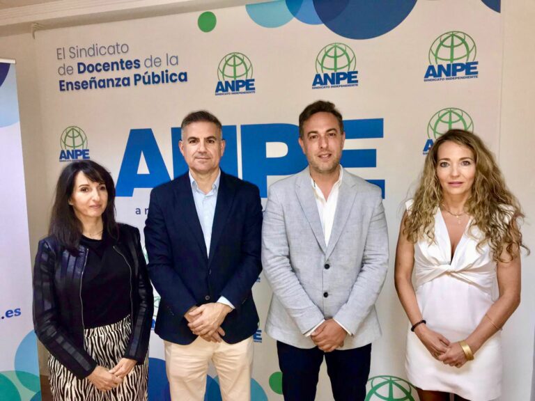 ANPE e inspectores de Educación comparten reivindicaciones en beneficio de la enseñanza pública