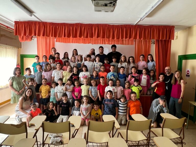 El colegio Santa Ana de Madridejos se une al CPEE «Mingoliva» contra la contaminación lumínica