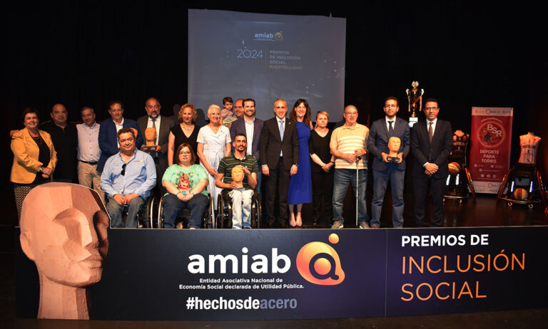 Puertollano: Amiab premia la superación personal y la inclusión social de empresas e instituciones