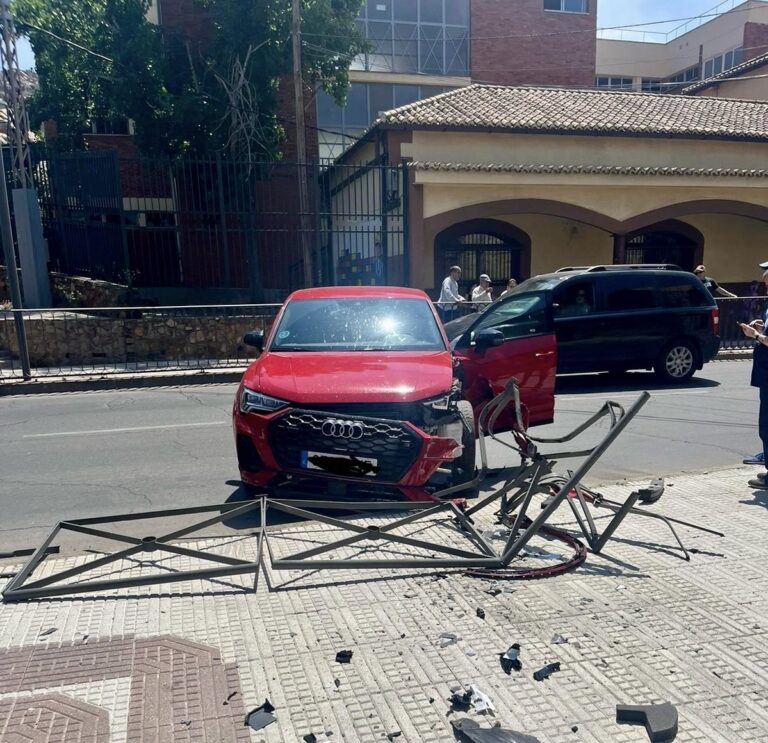Puertollano: Enésimo accidente en la curva tras la Virgen de Gracia