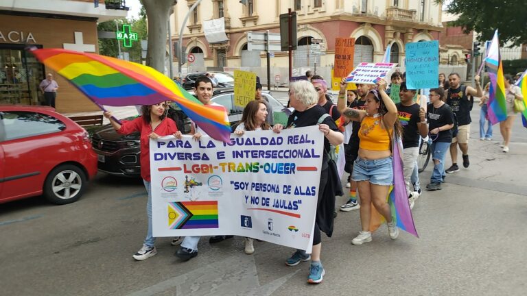 El colectivo LGTBIQ+ se manifiesta en Ciudad Real por sus derechos