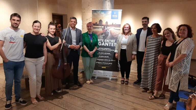 El Gobierno regional destaca el papel de la orquesta Ciudad de La Mancha en la organización del festival ‘Arte entre Gigantes’, que mezcla cultura y patrimonio