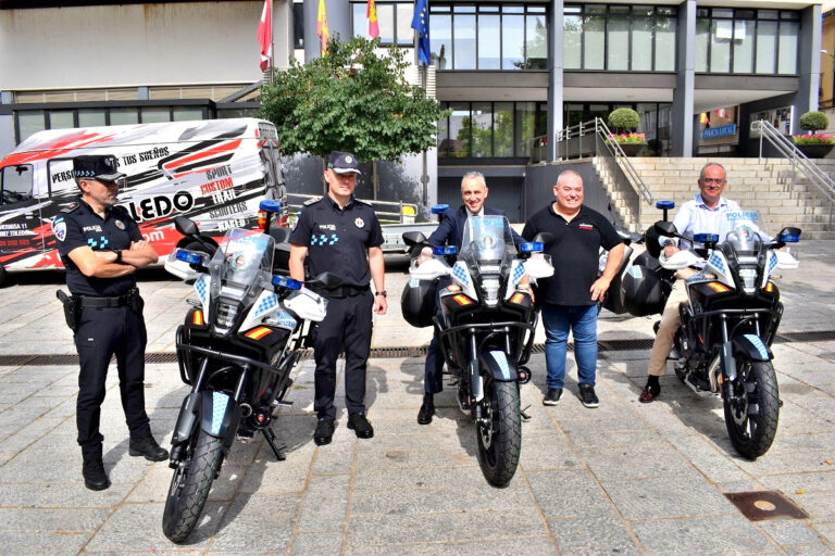 Arranca la nueva unidad de motoristas de la Policía Local de Puertollano