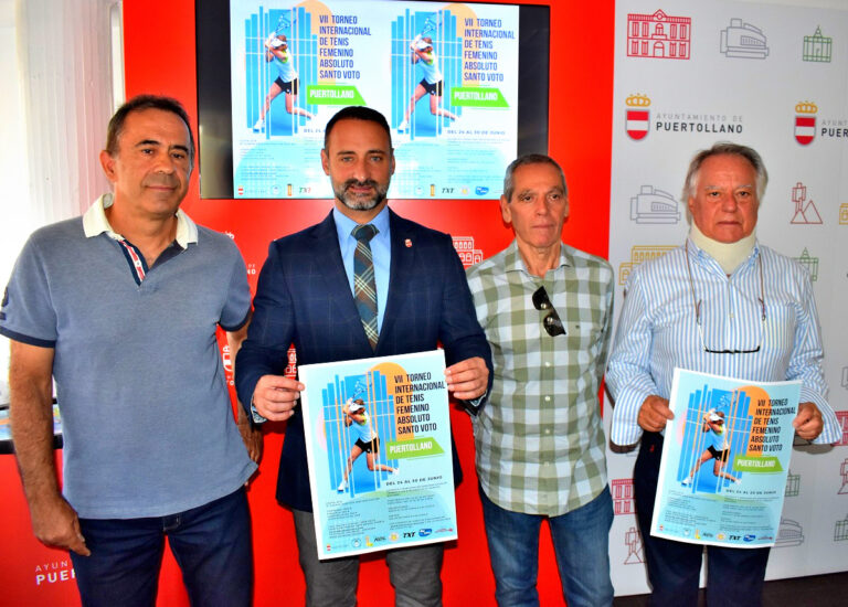 Puertollano: Dieciséis jugadoras de élite disputarán el VII Torneo Internacional de Tenis “Santo Voto”