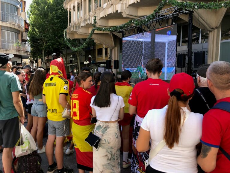 Ciudad Real: Cancelada la pantalla gigante para el encuentro España-Alemania por alerta de altas temperaturas
