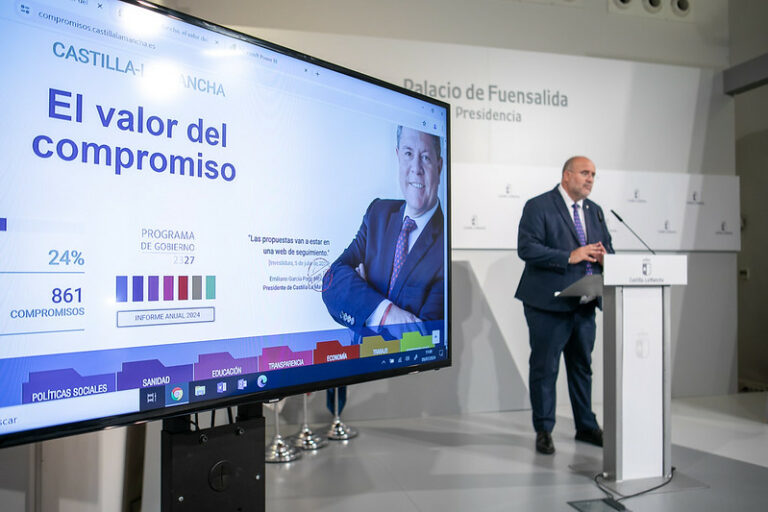 Estabilidad, confianza y cercanía marcan la gestión de García-Page e impulsan el crecimiento económico de la región