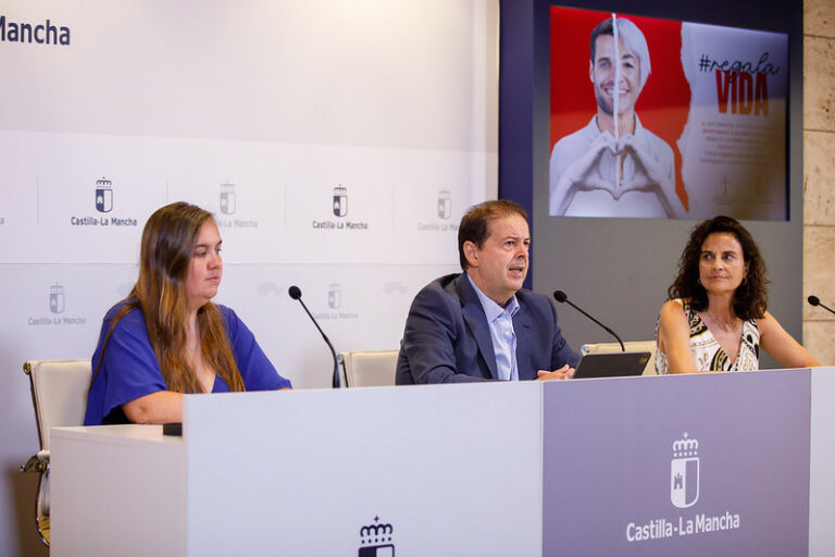 #RegalaVida, nueva campaña del Gobierno de Castilla-La Mancha para la promoción de la donación de órganos