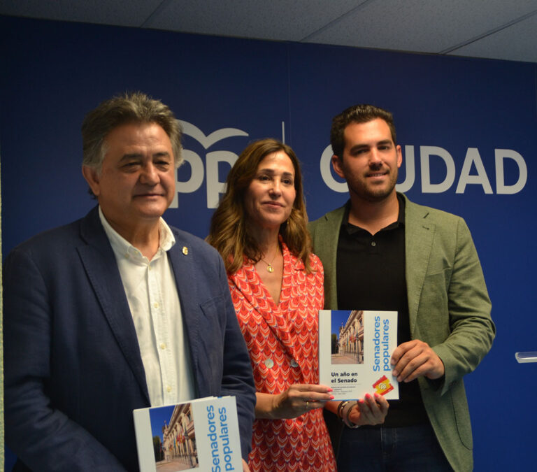 Romero: “Los únicos senadores que defienden a la provincia de Ciudad Real son los del PP”