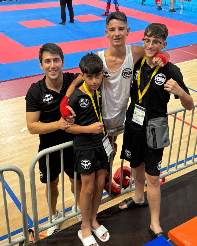 Grandes resultados para el Club AMM Ciudad Real en el Campeonato de España de Kick Boxing