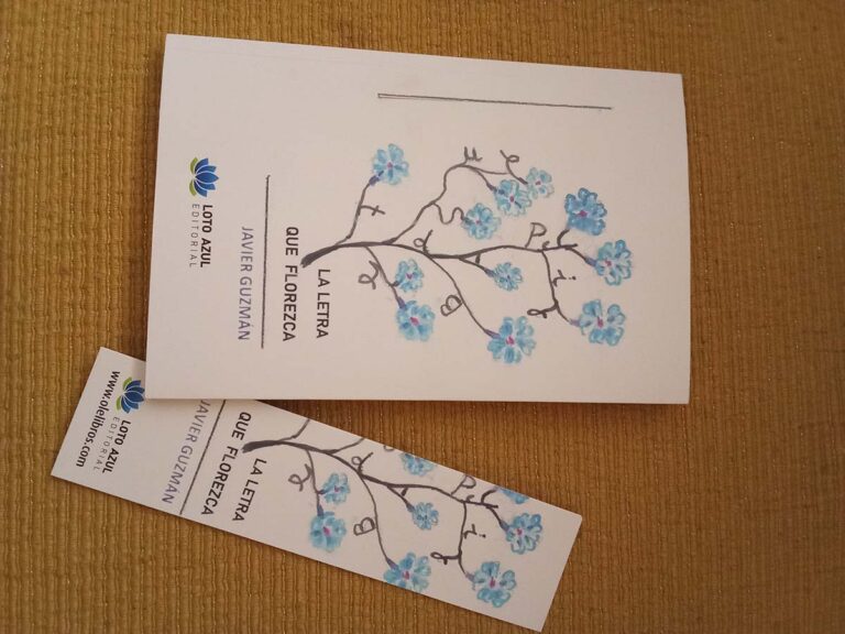 “La letra que florezca”, poemario de Javier Guzmán Téllez