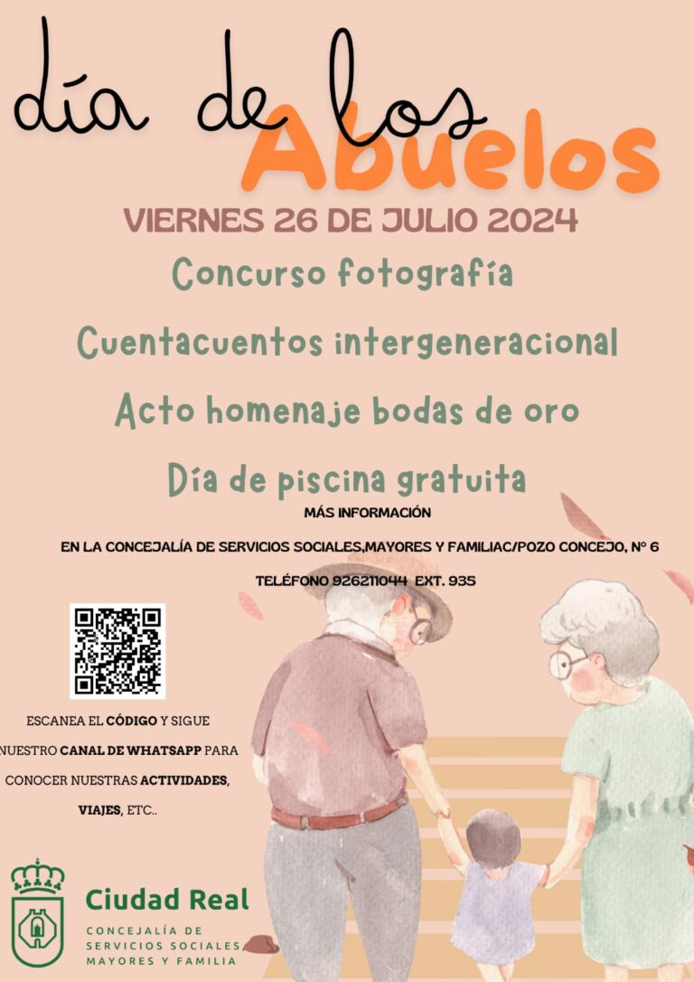 Continúa abierto el plazo para las actividades del Día de los Abuelos