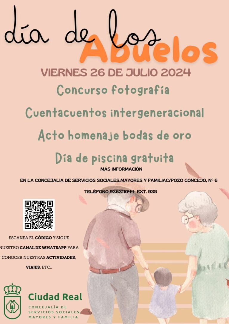 Se abre plazo para las actividades del Día de los Abuelos