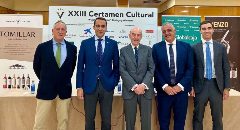 Globalcaja dota el segundo premio de pintura del XXIII Certamen Cultural ‘Virgen de las Viñas’ en una muestra más de su compromiso con la cultura