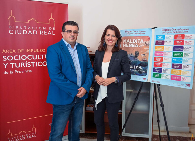 Los Conciertos en Espacios y Lugares Emblemáticos de la Diputación llegan a Villahermosa este viernes con Maldita Nerea