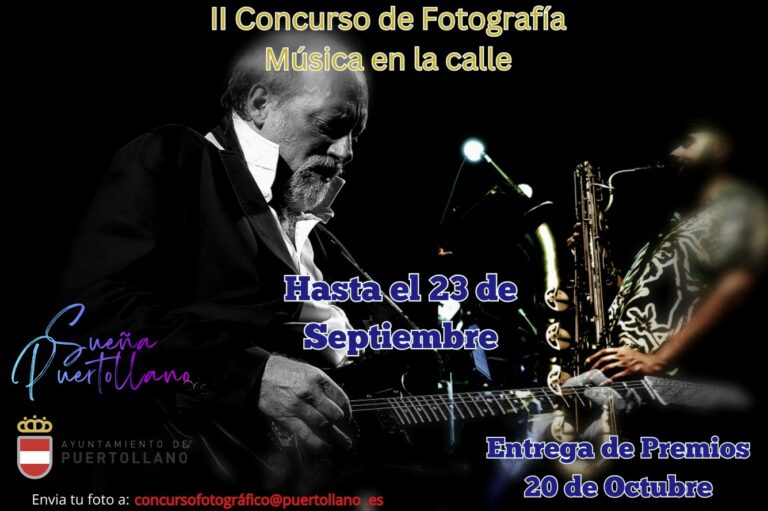 El Ayuntamiento de Puertollano convoca el II Concurso de fotografía «música en la calle»