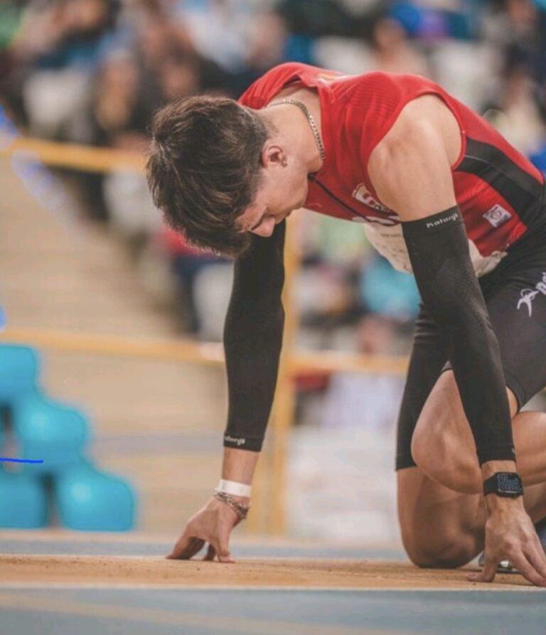 El atleta puertollanense Nahum de Gregorio logra la medalla de plata en el Campeonato de España sub 23