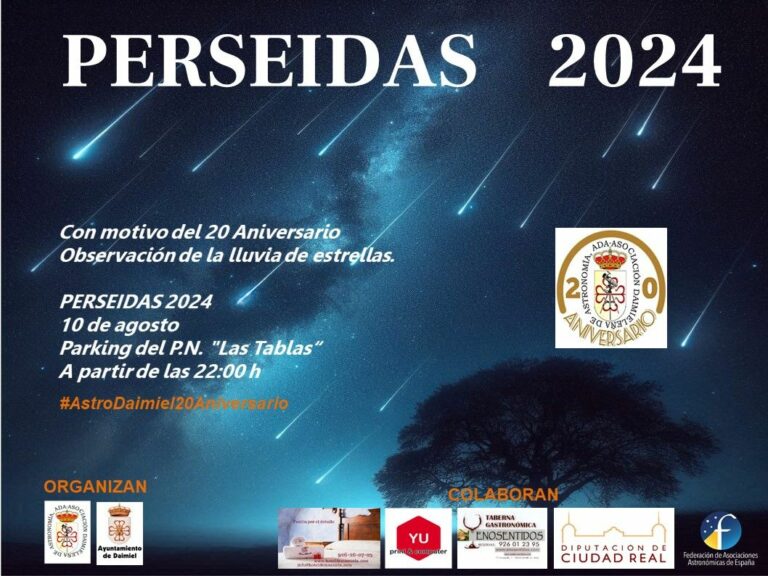 ADA organiza para este sábado su tradicional observación de Perseidas