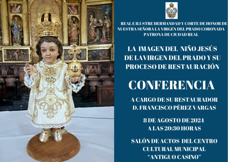 Conferencia sobre la restauración de la imagen del Niño Jesús de la Virgen del Prado