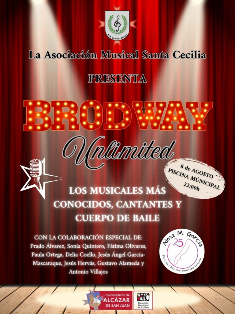 La AM Santa Cecilia presentará ‘Brodway unlimited’ en Alcázar de San Juan