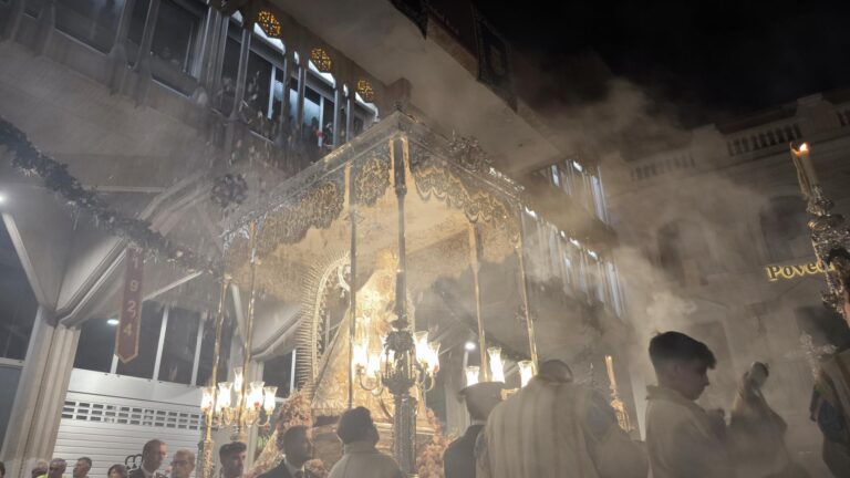 100 años después la Virgen del Prado hace parada en la Plaza Mayor de Ciudad Real
