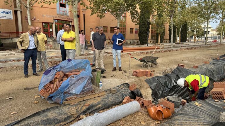Ciudad Real: Las obras de la Avenida Camilo José Cela cumplen plazos y podrían finalizar a final de año