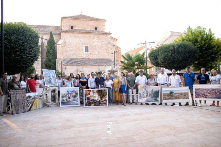 El valenciano Blai Tomás conquista el VIII Certamen de Pintura Rápida ‘Villa Pozuelo de Calatrava’