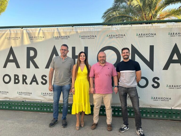 Barahona Obras y Servicios renueva su compromiso como patrocinador premium del Manzanares