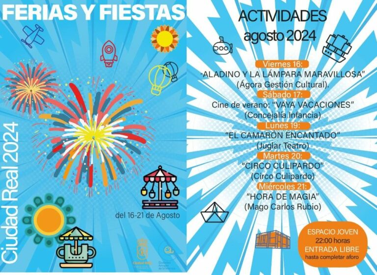 Juventud e Infancia presenta las actividades de la Feria 2024