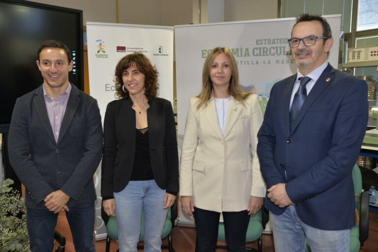 El Gobierno regional reconoce tres proyectos de investigación de la UCLM que fomentan la economía circular en Castilla-La Mancha