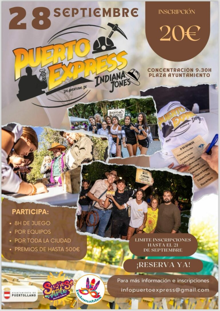 Puertollano: Los niños y jóvenes más aventureros están llamados a encontrar el minero de oro perdido en «Puerto Express»