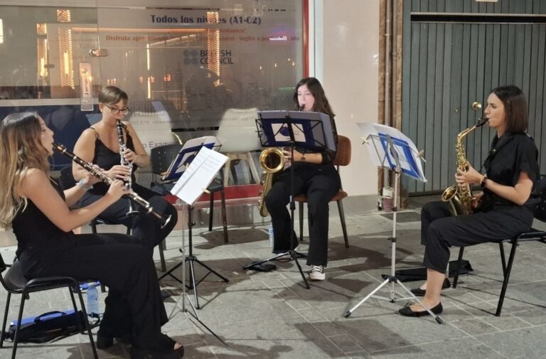 Puertollano: El cuarteto «Con Fuoco» llena de frescor musical el verano de Puertollano