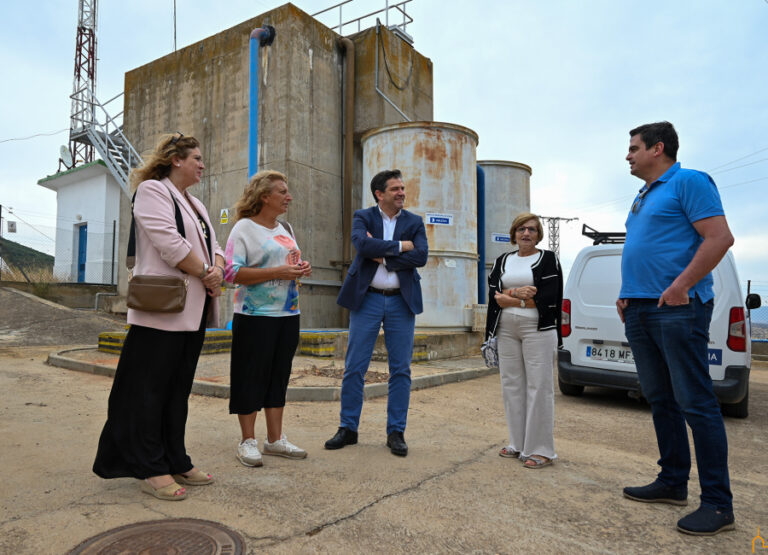 La Diputación invierte 200.000 euros en Hinojosas para solucionar el problema de la estación de agua potable