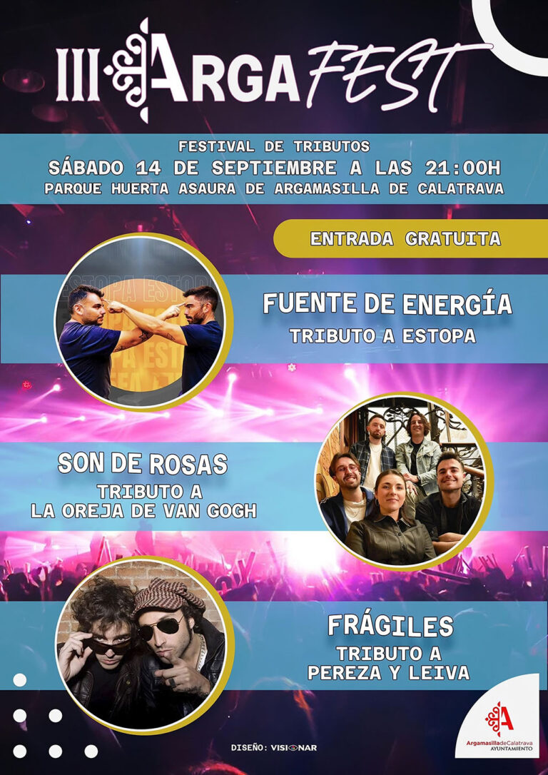 El ArgaFest 2024 de Argamasilla de Calatrava se celebra este sábado con espíritu solidario