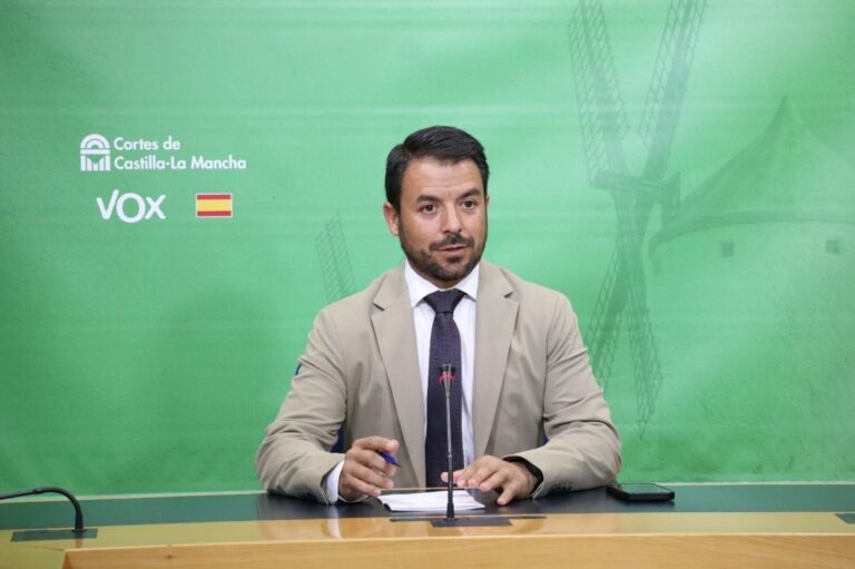 Vox carga contra Page, que «critica las políticas de Sánchez en los medios», y en la práctica «se somete a sus dictados»