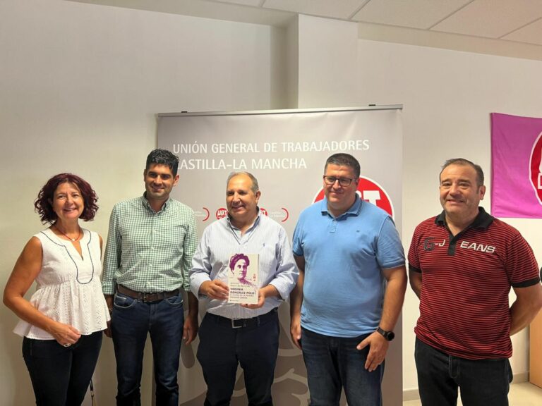 UGT Albacete acoge la presentación del libro sobre Virginia González Polo “El olvido de la primera dirigente obrera”