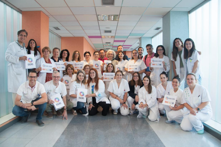 El Servicio de Oftalmología de la Gerencia de Alcázar de San Juan, premiado en el Congreso Internacional de la ESCRS por su innovación en la cirugía de catarata