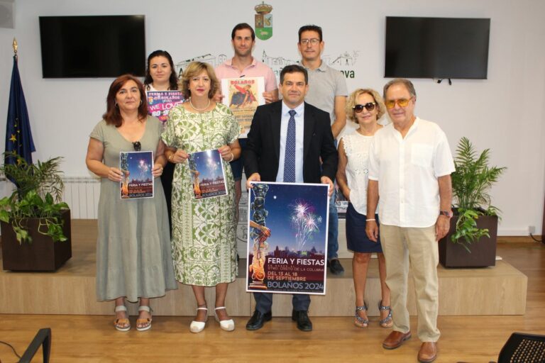 Presentada la programación para la Feria y Fiestas Patronales del 2024 de Bolaños de Calatrava